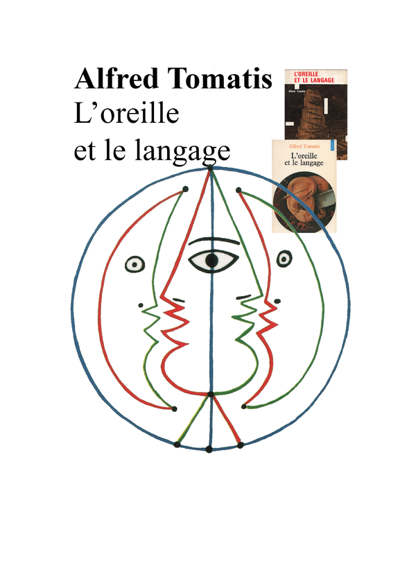 Umschlag von L’oreille et le langage, Alfred Tomatis, 1963